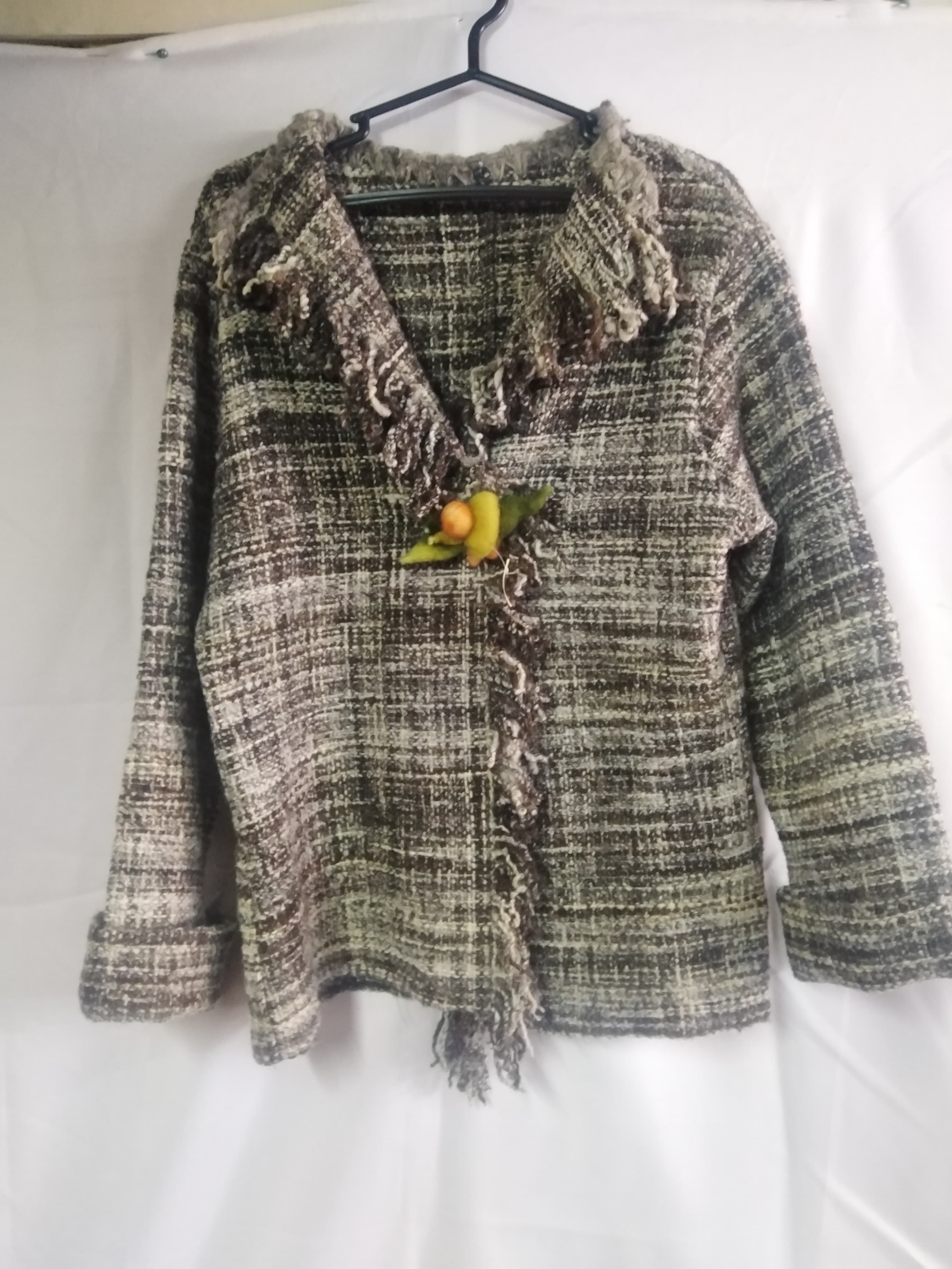 Chaqueta Tierra con Flecos